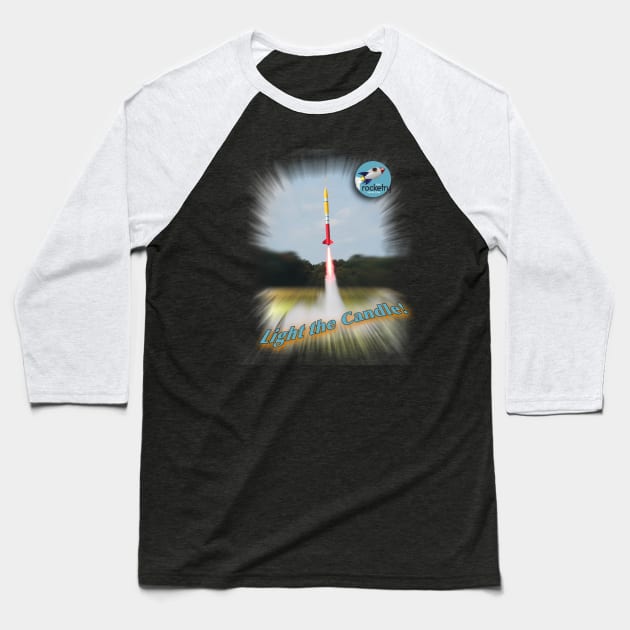 Light the Candle! Baseball T-Shirt by PAG444